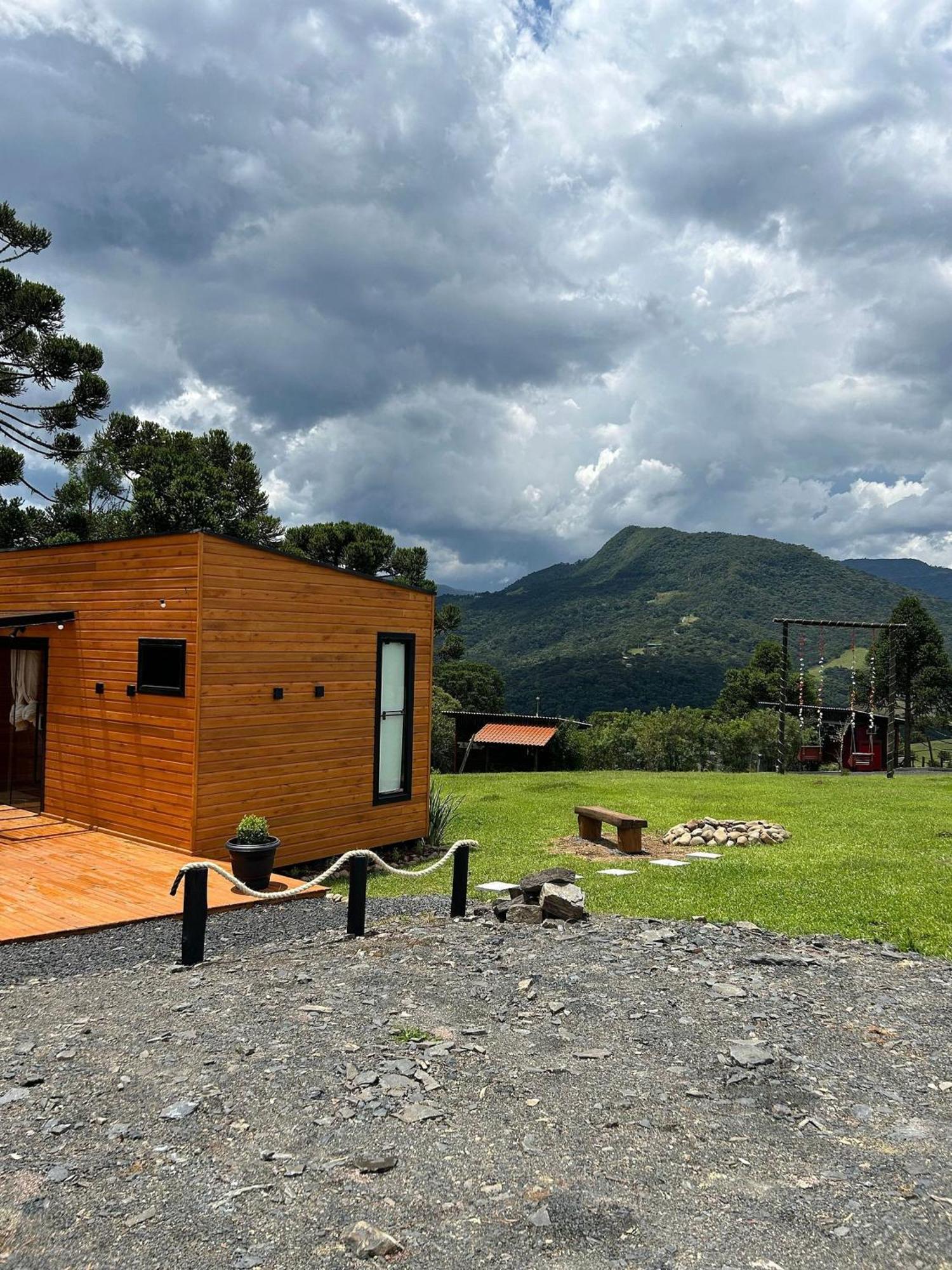 Chales Solar Da Montanha Urubici - Com Hidromassagem Exterior photo