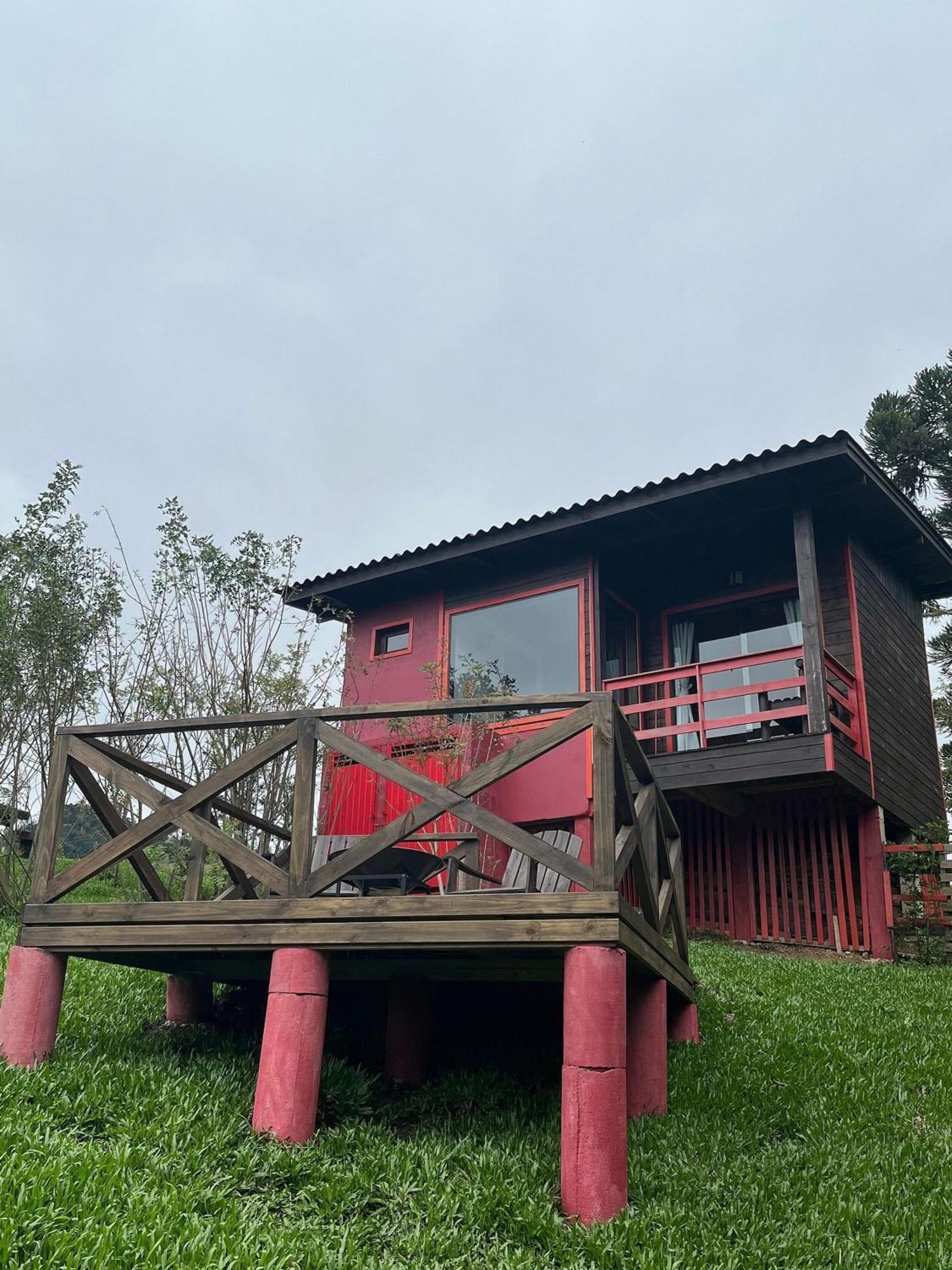 Chales Solar Da Montanha Urubici - Com Hidromassagem Exterior photo
