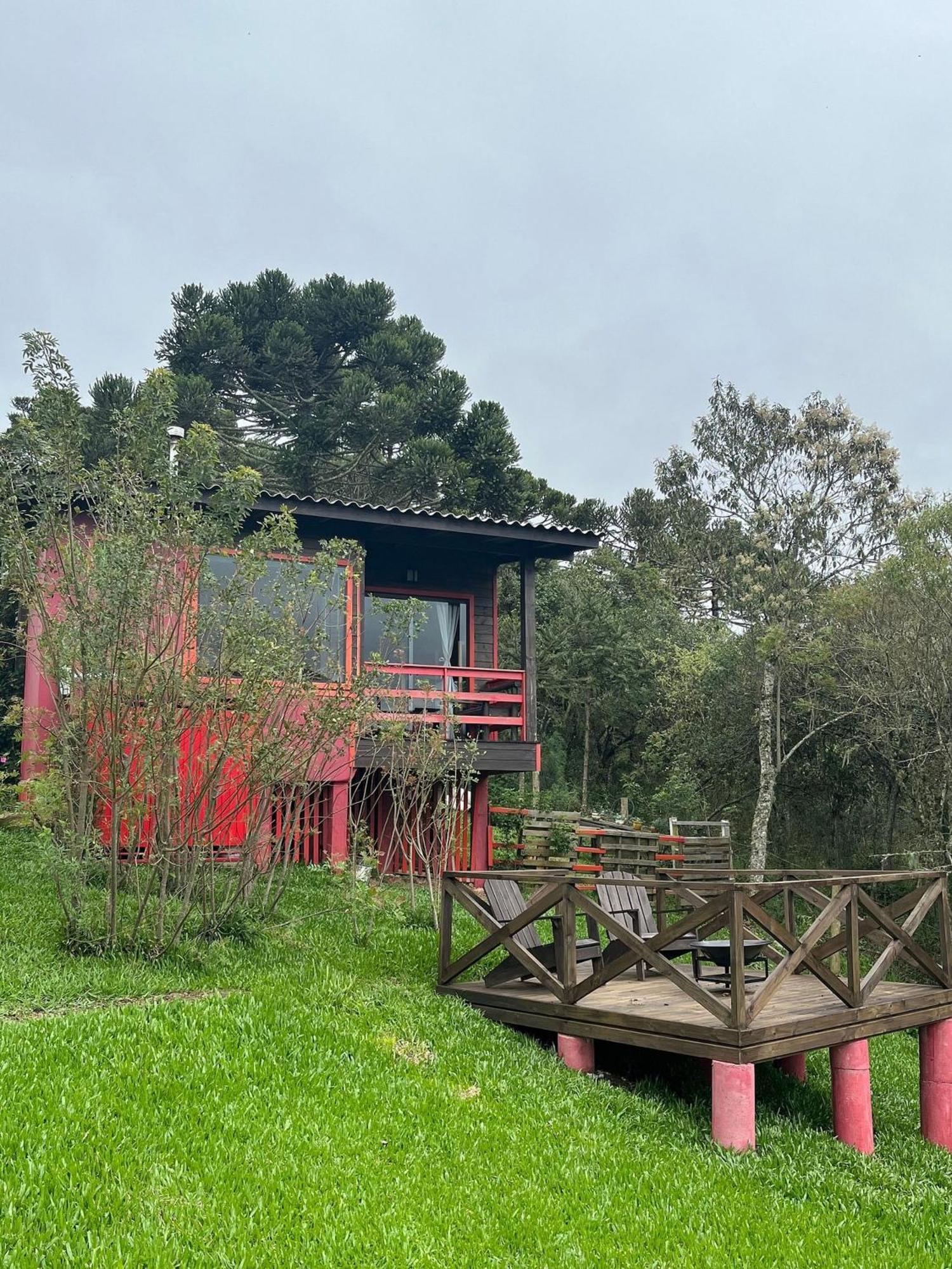 Chales Solar Da Montanha Urubici - Com Hidromassagem Exterior photo